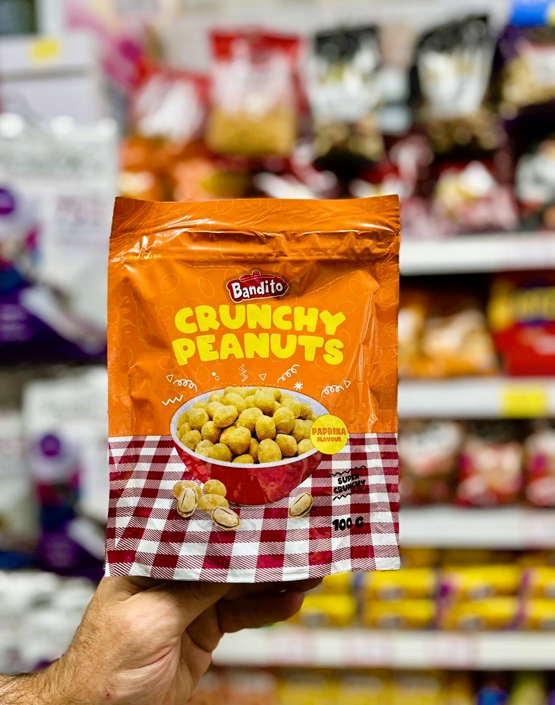 Poundstretcher1's tweet image. You'd ne nuts to miss out on these! 

📣 New range of Bandito crunchy peanuts in-store
📍 Selected stores only
💰 Only 89p each

 #bandito #newrange #peanuts #poundstretcher