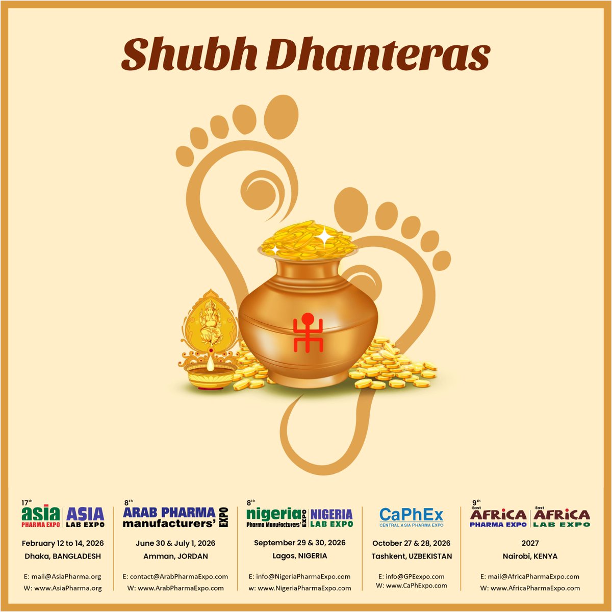 ✨ Shubh Dhanteras! ✨
May this festival of wealth bring prosperity, happiness, and golden moments to your life. 💰🪔

#Dhanteras2025 #Dhanteras #SubhDhanteras #Prosperity #FestivalOfLights #Gold