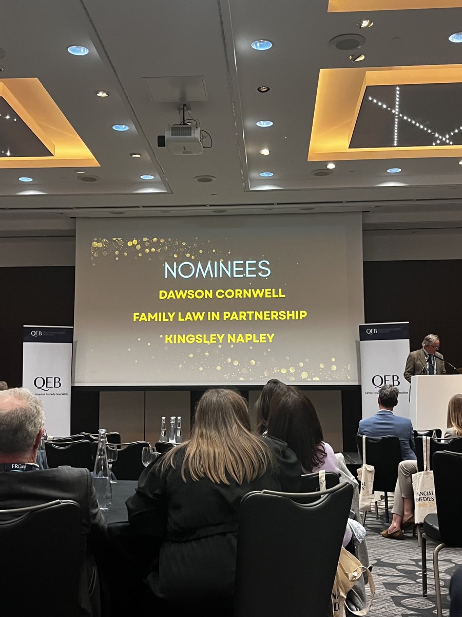 🏆 Exciting news! We have been named Financial Remedies Firm of the Year 2025 at the <a href="/ClassLegalUK/">Class Legal</a> Awards!

This award is a tribute to our amazing team and their dedication to fair and effective outcomes. 🙌

flip.co.uk/financial-reme…

#Family  #Law #LegalAwards #Innovation