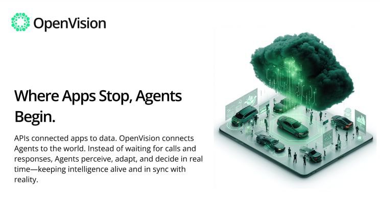UseOpenVision's tweet image. APIs were made for apps.
OpenVision is made for Agents.
The future of intelligence isn’t request/response.
It’s streaming awareness, where decisions happen in sync with the world.