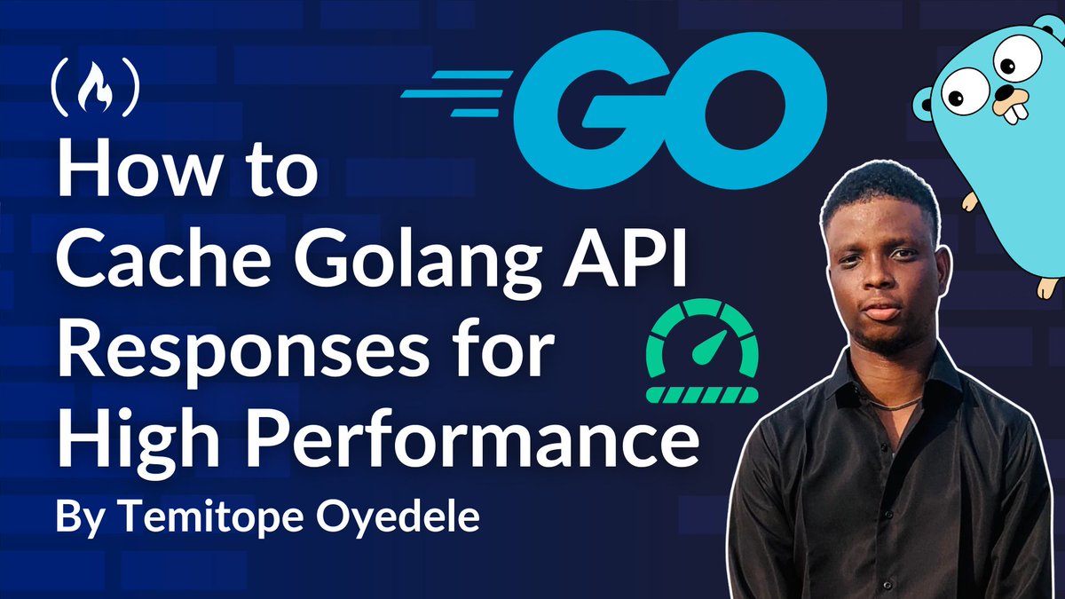 freeCodeCamp's tweet image. Go makes it easy to build APIs that are super fast from the get-go.
But as you get more users, Go's natural speed might not be enough - and you'll need to set up caching.
In this guide, @t_koded shows you four ways to cache Go API responses for high performance.…