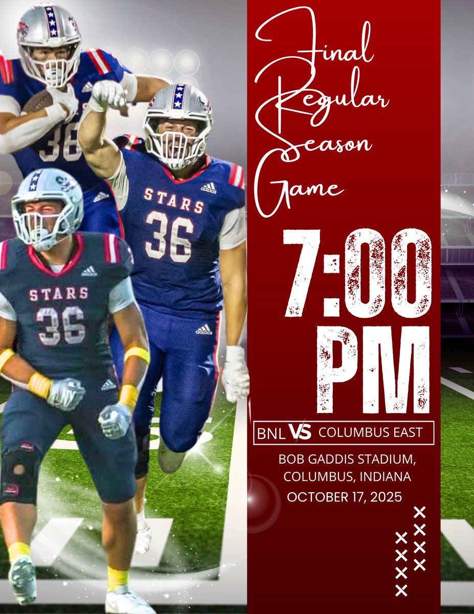 #GameDay
Last regular season game of my High School career!  Ready to end it with a W!
#RevengeTour2025 
<a href="/Brady_Byers59/">Brady Byers</a> <a href="/Daxtonshort25/">Dax Short</a> <a href="/parkerkern23/">Parker Kern</a> <a href="/LukeMorris53735/">Luke Morris</a> <a href="/axsom18837/">Driven_Axsom</a> <a href="/DaysonKirby/">Dayson Kirby</a> <a href="/jadenrgilbert/">Jaden Gilbert</a> <a href="/CutlerChas_30/">Cutler Chastain</a> <a href="/gradydalton_3/">Grady Dalton</a> <a href="/malakaigoodman/">malakai</a> <a href="/parkerKicks/">Parker Beeson</a> <a href="/SonsRiley/">Riley Sons</a>