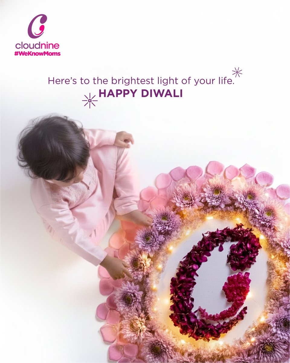 May this Diwali bring home the warmth of togetherness ✨, the glow of love ❤️🪔, and the joy of a happy tomorrow. Wishing you and your little one a truly happy festive season! 🪔🎇

#HappyDiwali

#WeKnowMoms #ONCLOUDNINE #DiwaliCelebrations #FestivalOfLights #LoveAndHappiness