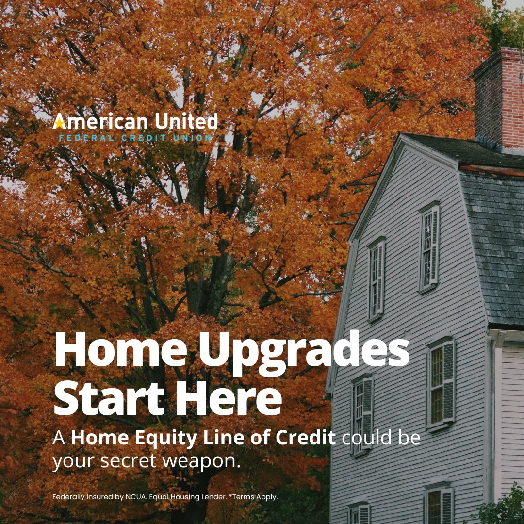 #AmericanUnitedCares #HELOC #Loans #TapintoEquity  #HomeEquity #LoanOptions #WeHelp #FinancialFamily  #HomeUpgrades