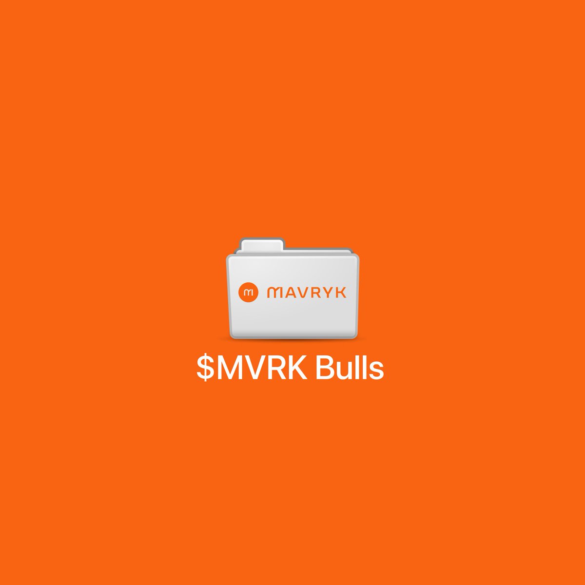 MavrykNetwork's tweet image. Everyone who likes this post will be added to this folder.

Real assets. Real yield. Real believers.

$MVRK Bulls season begins. 🧡
