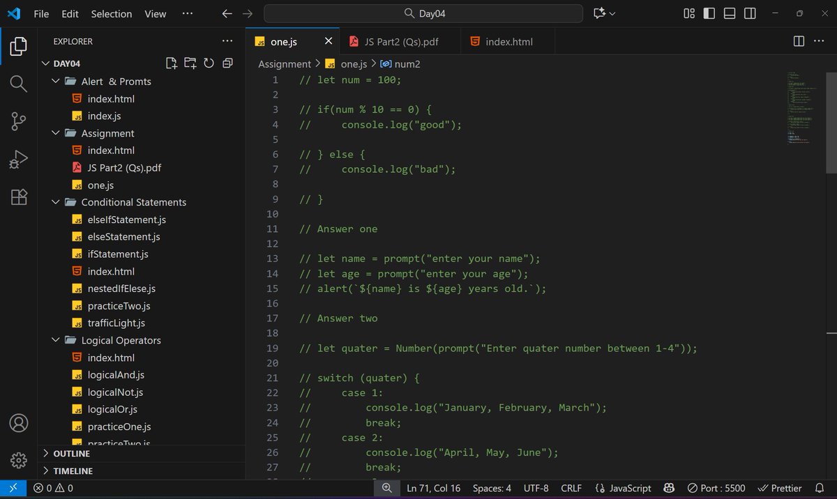 aayuu_24's tweet image. #Day57 💻
🌐 Web Dev: Learned conditionals, switch case, truthy/falsy, alert & prompt + solved assignments.
☕ Java: Solved Binary String Problem using recursion.
#100DaysOfCode #Java #WebDevelopment #CodingJourney