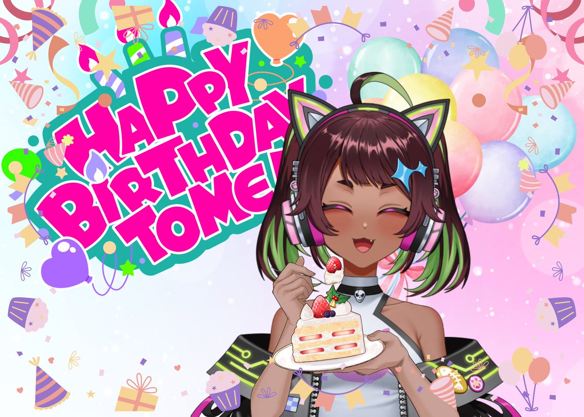 Happy Birthday to Me and I hope everyone has an amazing day today and I'll see you all later tonight when I stream. Thank you so much for the early birthday wishes I gotten this morning 🥲.