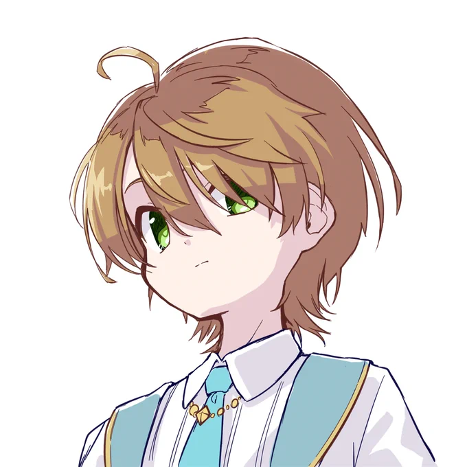 #おみの楽譜 ちょっと髪長めな落書き