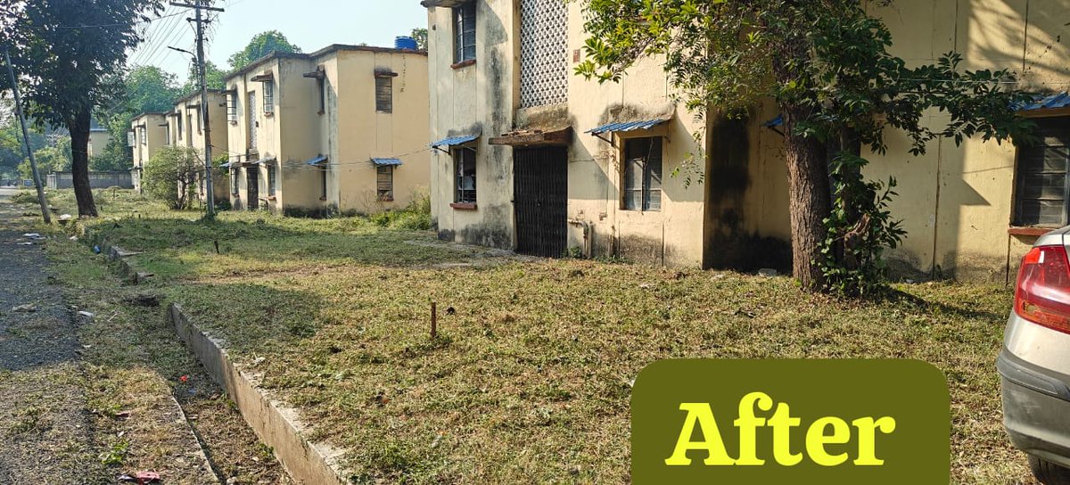 GM_OFBH_YIL's tweet photo. "CLEANLINESS DRIVE CONDUCTED ON 17.10.2025 IN FRONT OF TYPE -I BUILDING NO. 16 TO 18,https://t.co/JU9RT7ZKIT BHUSAWAL,"
SPECIAL CAMPAIGN 5.0
#SwachhataHiSeva
#SwabhavSwachhata
#SanskarSwachhata
#Clean_India
#DefProdnIndia,@MoHUA_India ,@SpokespersonMoD
@YantraIndiaLtd https://t.co/nrfo2HRzN3