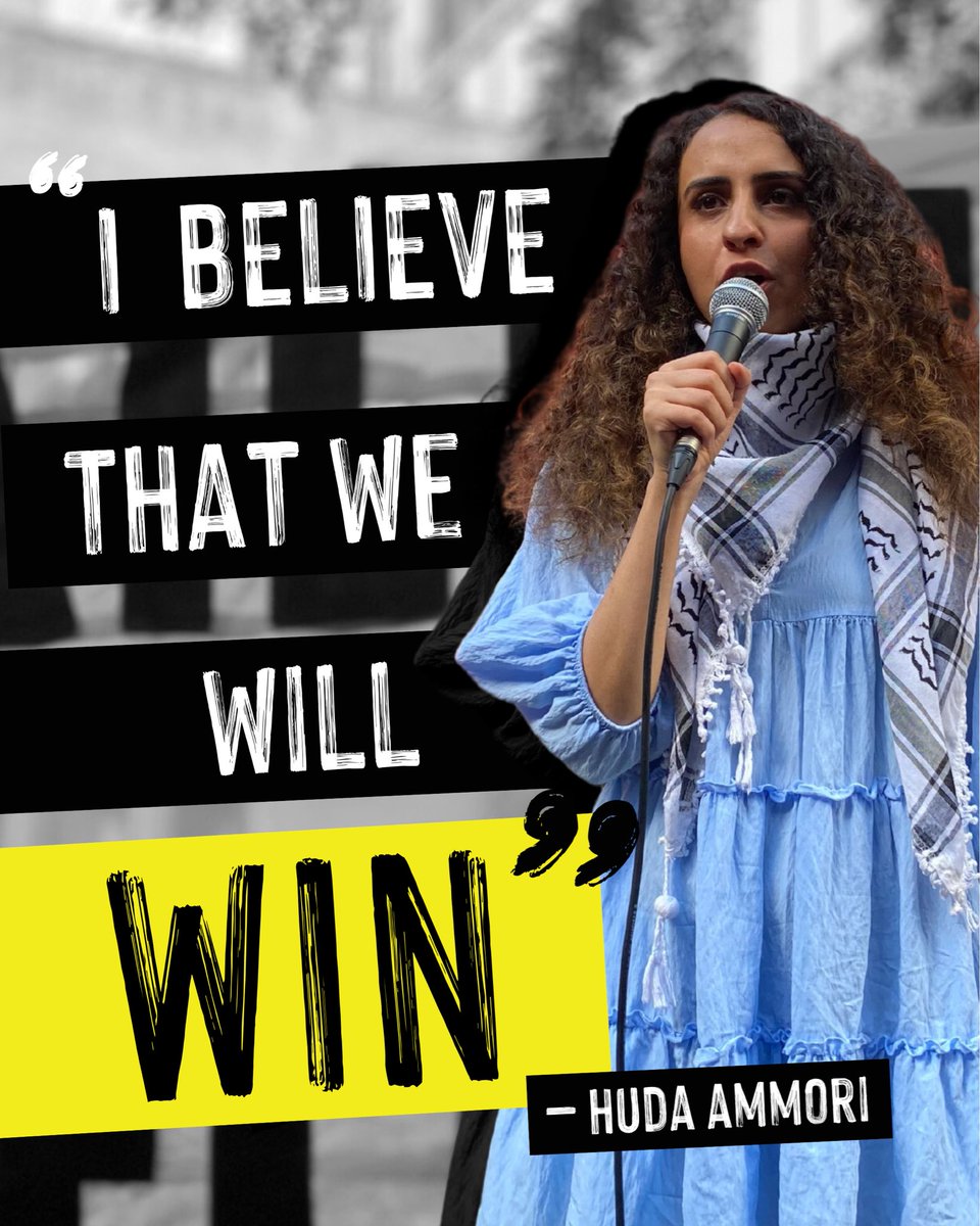 DefendourJuries's tweet image. “I believe that we will win” - @HudaAmmori 
You certainly won today, and in a major way.
Anyone looking to join the Lift The Ban actions in November as we take the campaign across the UK leading up to the judicial review - info here:
wedonotcomply.org