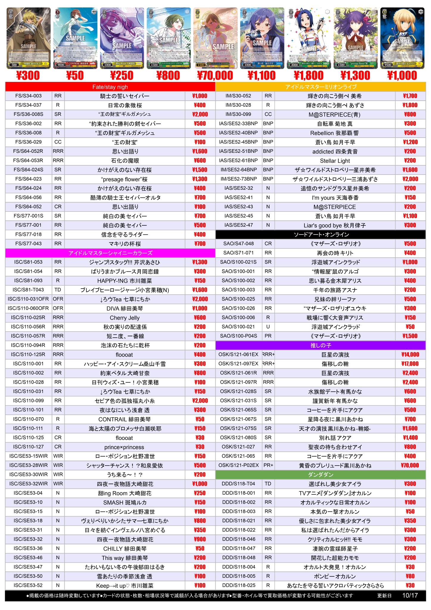 福福トレカ ヴァイスシュヴァルツ/ヴァイスシュヴァルツロゼ on