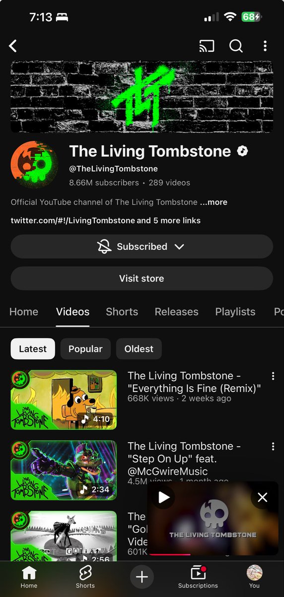 I’m so ready… #thelivingtombstone #glitchproductions #murdedrones