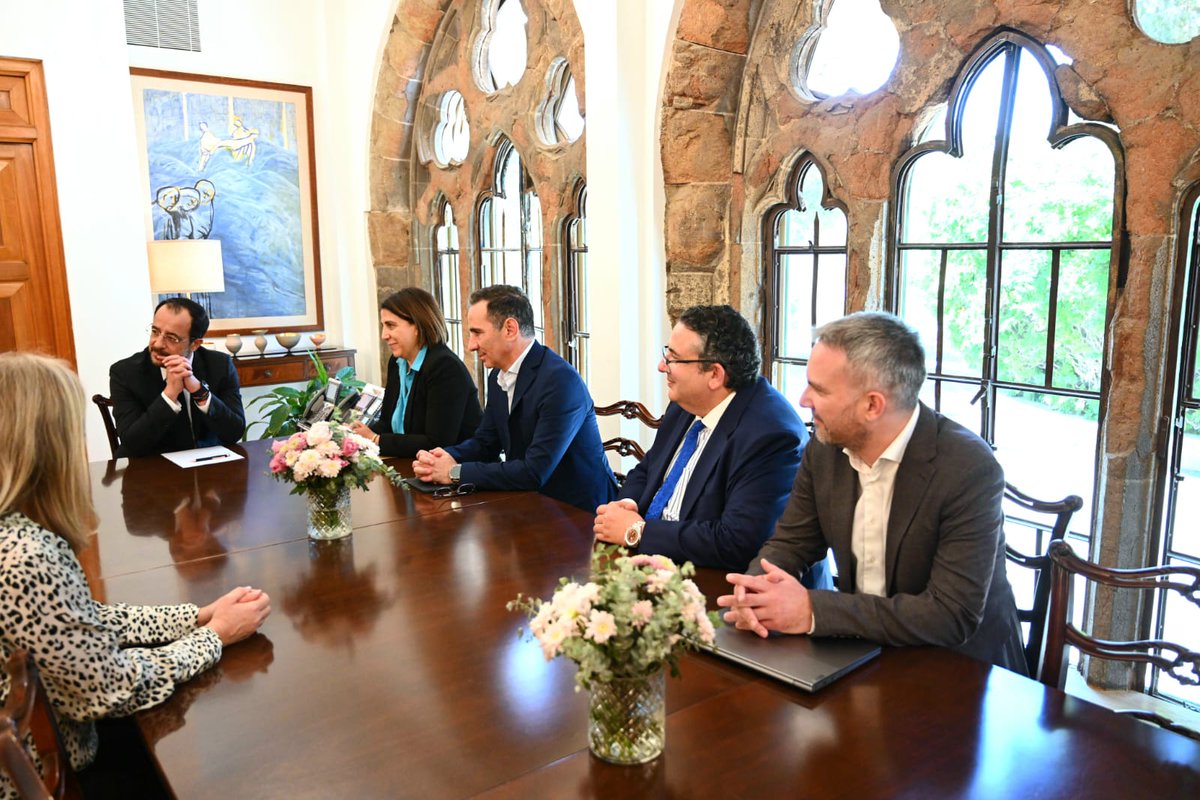 ResearchCy's tweet image. 🤖 A major leap for #Cyprus in AI & digital sovereignty!
RIF signs MoU with Tenstorrent, a global AI hardware leader, to boost 🇨🇾capabilities in AI, semiconductors & HPC.
A new era for innovation, talent & tech sovereignty begins!
#InnovationCy #Vision2035 #TeamCuriosity