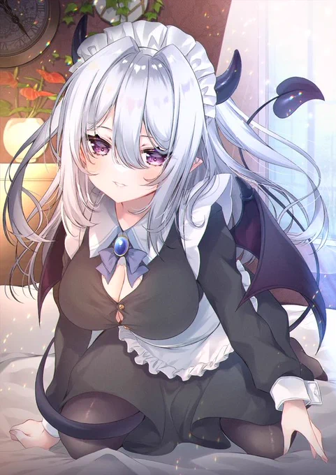 #見た人も無言で銀髪or白髪をあげる
