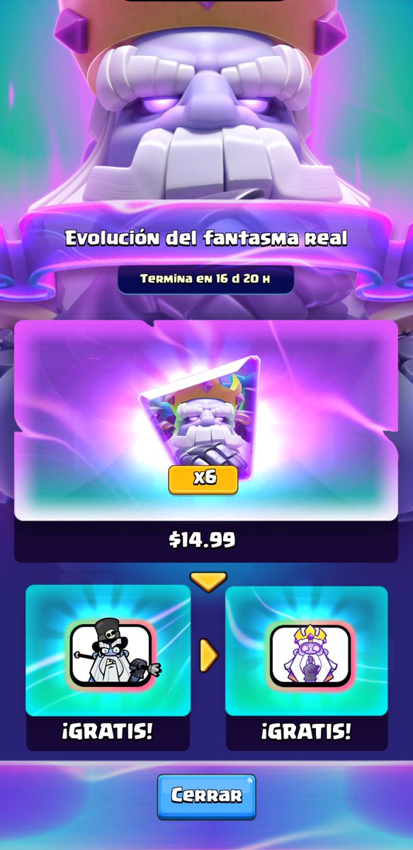 iValentina_28's tweet image. Gente De Clash Royale, Estaré regalando “ 5 Fantasmas Evolutivos”
Requisitos:
-Like❤️
-RT🔁
-Follow me 🎀
-Comment: RoseBlade🌸
