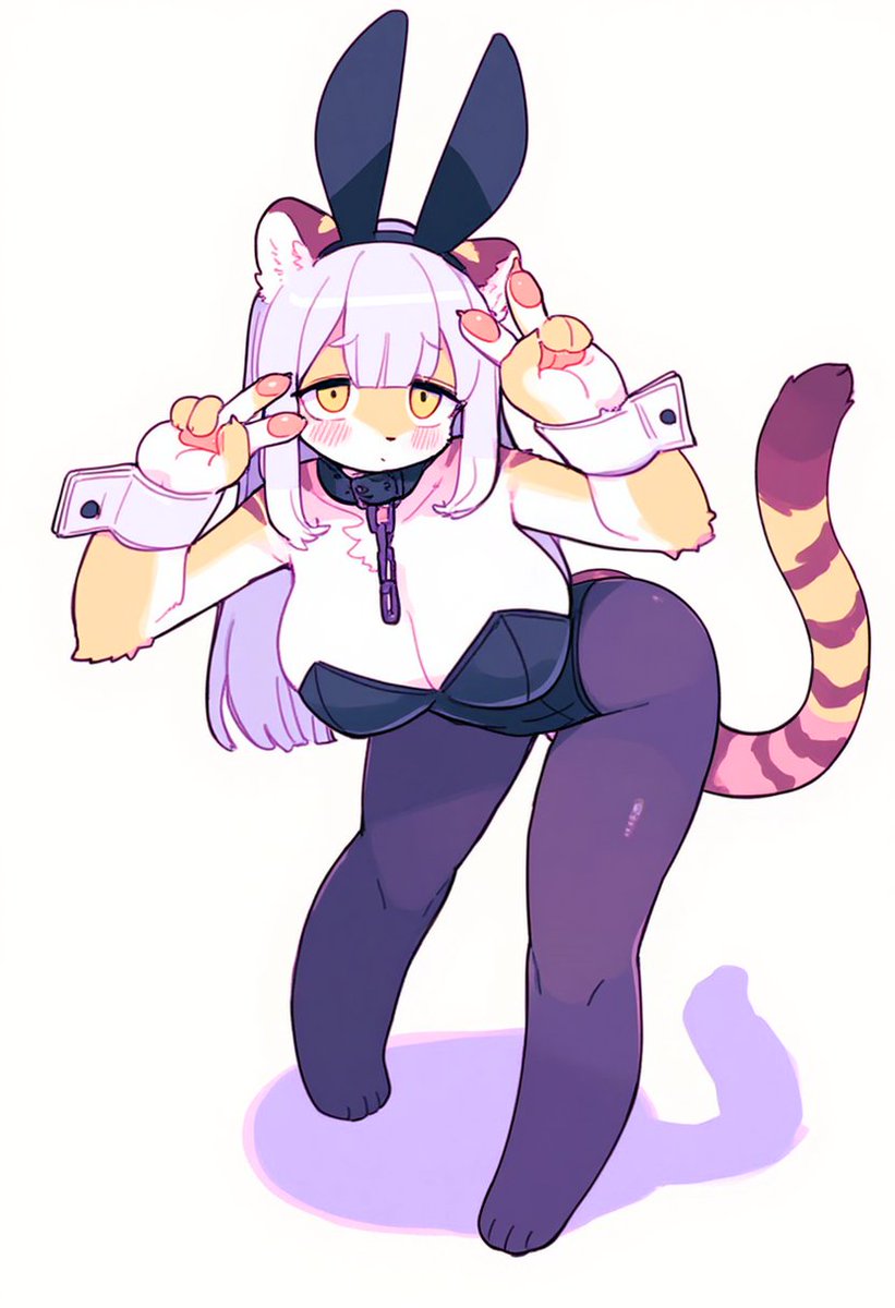 kemono_aiart's tweet image. 締め付けるタイプの服は苦手な虎ちゃん🐯🌀