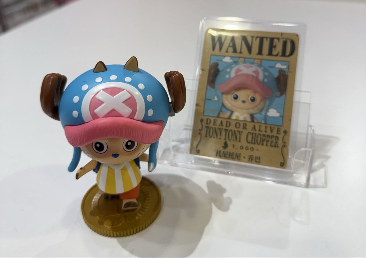 ワンピース×モンスターズラブブ🏴‍☠️

チョッパー😍かわいい