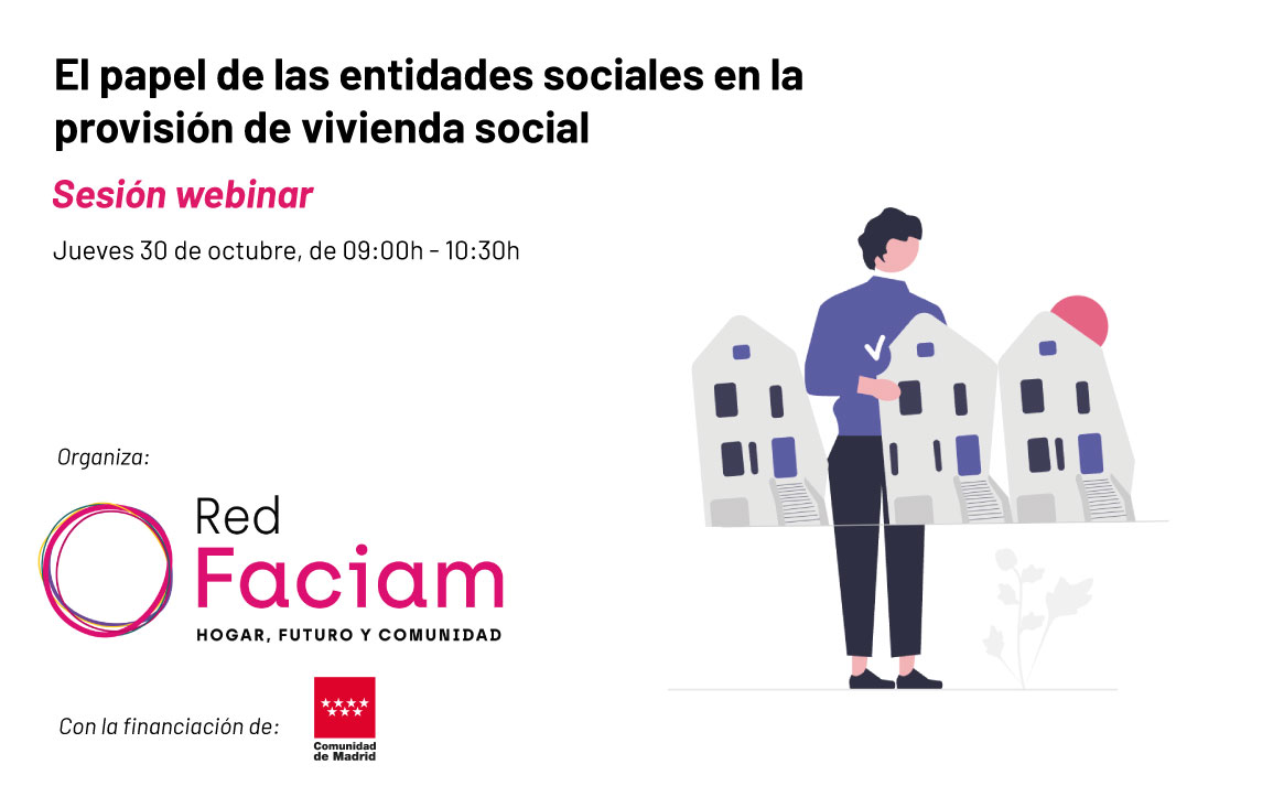📝Sigue nuestra serie webinar 💻2025 sobre #Sinhogarismo: la primera sesión será el🗓️30 oct
"El papel de las entidades sociales en la provisión de vivienda social" 👇👇👇👇👇👇
INFORMACIÓN E INSCRIPCIONES:
 short-url.org/1hEE0