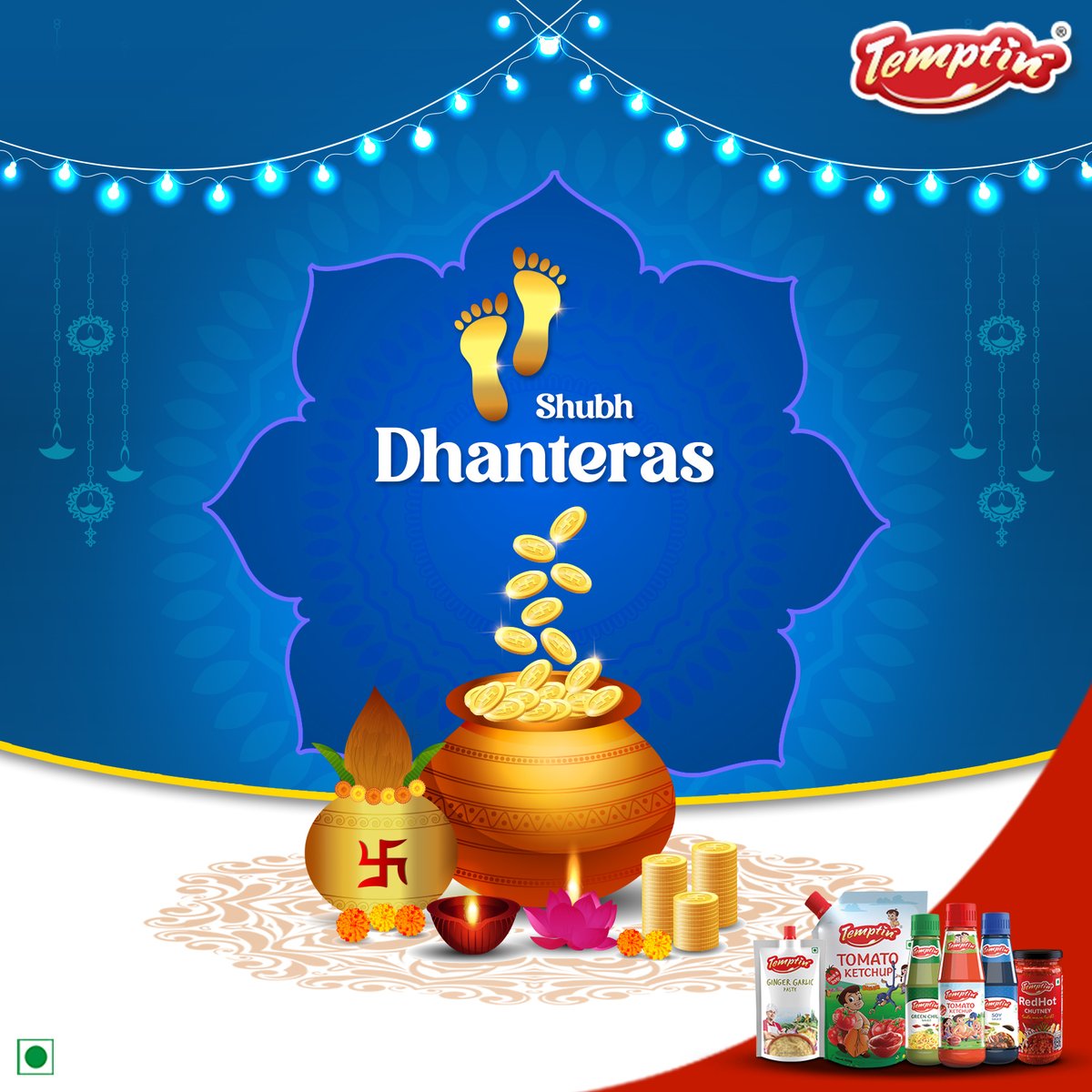 May this Dhanteras bring prosperity, happiness and endless flavour to your celebrations!

[Celebration With Temptin, Festival Of Prosperity, Festive Delights, Indian Festivals, Foodie, Foodies]