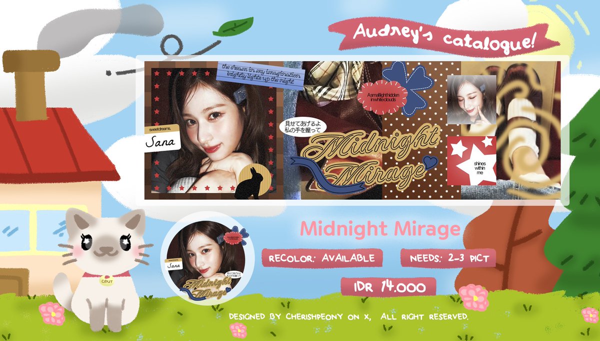 CherishPeony's tweet image. Help repost teman-teman, makasih. 🥺

Hello there, aku mau kenalin ke kalian beberapa anak baru aku yang akan masuk katalog &amp;amp; jual as template! Mohon bantu ospek ya? Kalau ada yang gak aman boleh banget ketuk DM aku. Cek reply for more details. 🍎🍀
#zonauang #zonaba