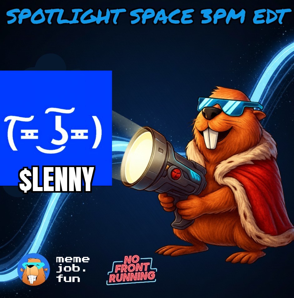MemeJobFun's tweet photo. GM $HBAR

Join is later as @lenny_cto_hbar steps into the spotlight

No Frontrunning spotlight space 3pm EDT
    
https://t.co/7vpv3h3LGW https://t.co/UIXjzyiGYm
