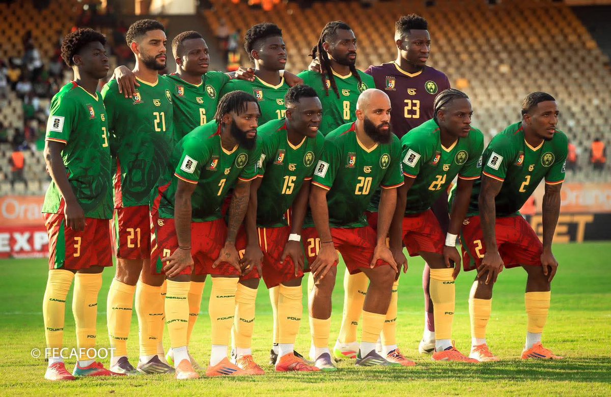 PremierBetCM's tweet image. ⚽ Classement FIFA Octobre 2025 : Le Cameroun chute 🇨🇲 !

Après une trêve internationale difficile, les Lions Indomptables passent à la 54ᵉ place 🌍. 

La défaite face à l’Angola à Yaoundé pèse lourd… 😔

#PremierBetCM #FIFA2025 #Football #LionsIndomptables #ClassementFIFA