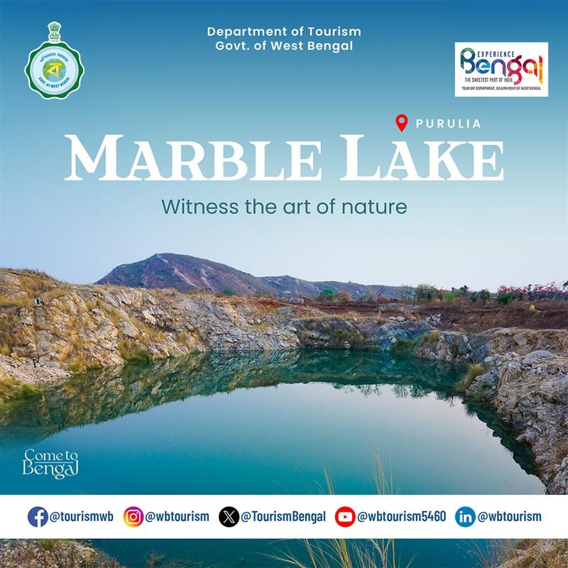 Marvel at the wonders of nature at Marble Lake, formed amidst the legendary Ajodhya Hills. Relax by the shimmering water, immerse in local folklore, and join cultural events that celebrate Purulia’s vibrant spirit. Experience the art of nature—reserve your trip, request local