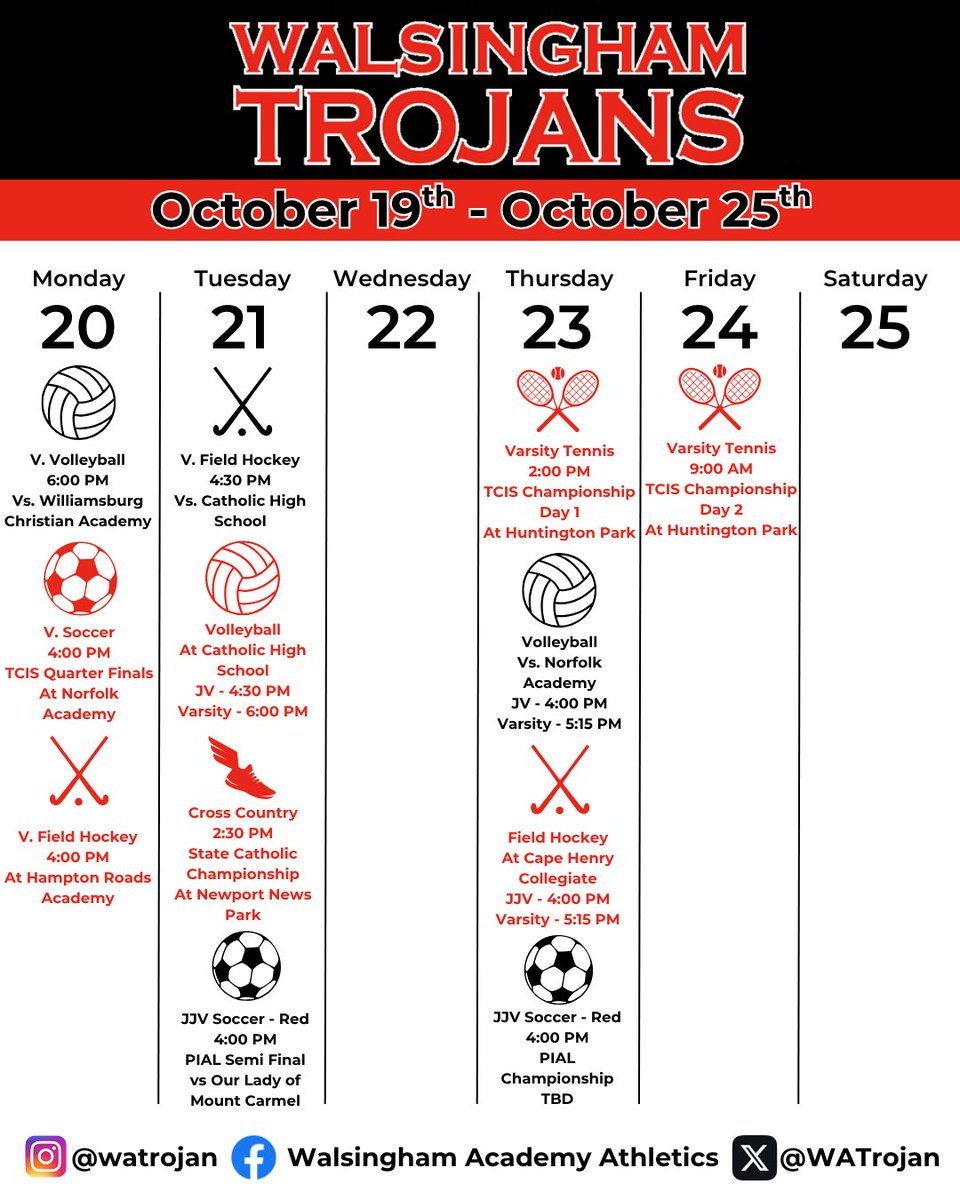 This Week in Trojan Athletics!!!