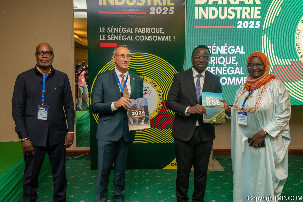 mincom_sn's tweet image. 🏛️ #MINCOM | Assises de l’Entreprise &amp;amp; Salon des Professionnels de l’Industrie du Sénégal (SPIS)
Retour en images sur ces deux événements majeurs qui ont réuni les acteurs du secteur industriel et économique national.
