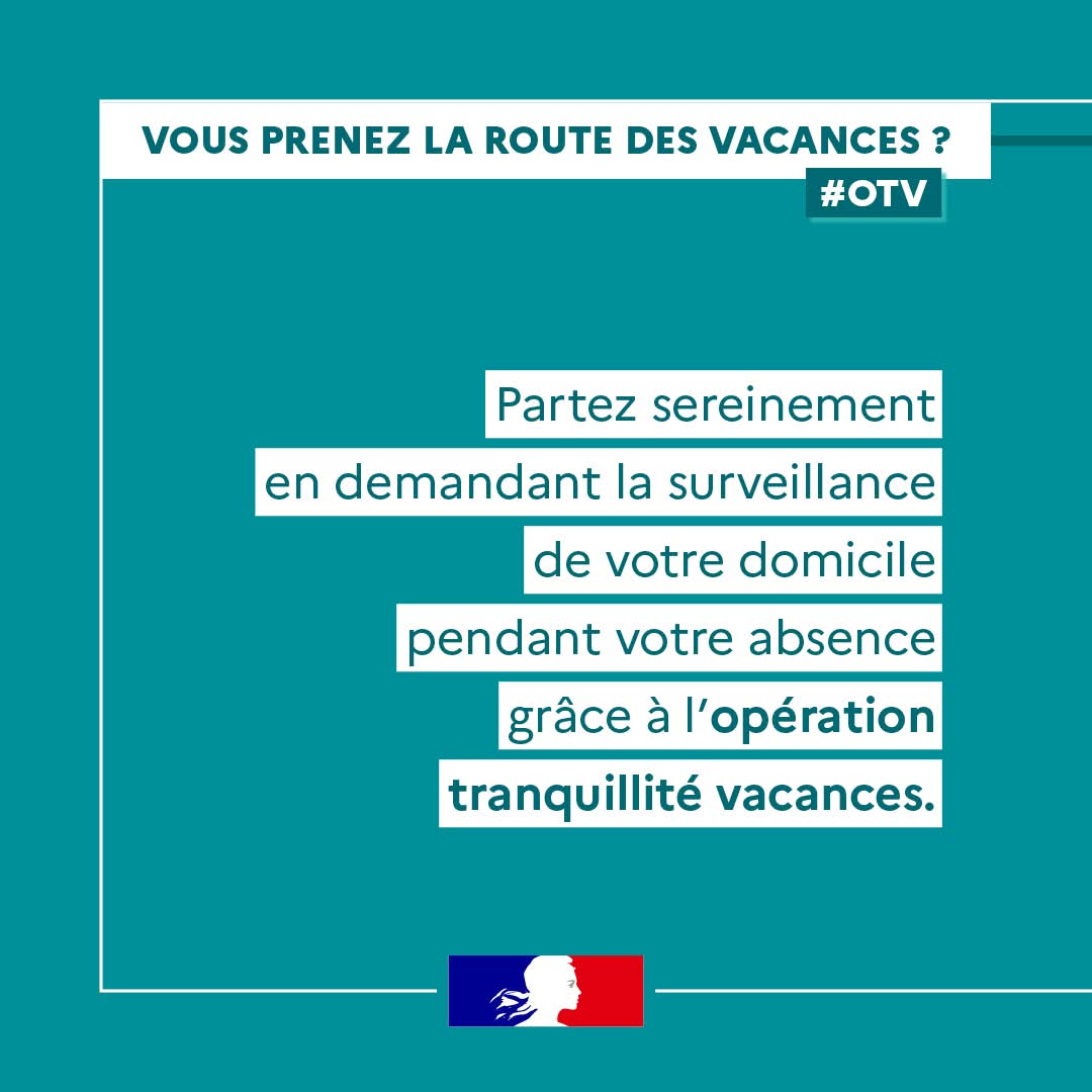 Image de Préfet de l'Allier - #OTV | Vous partez à l’occasion des vacances d'automne ? 🍂

💡 Pensez à l'Opération tranquillité va
