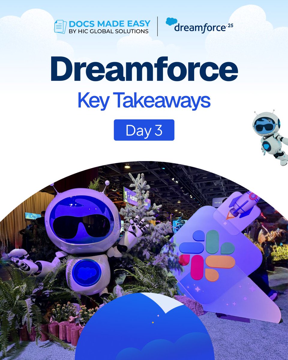 MadeDocs's tweet image. The Agentic Life Sciences Revolution is here.

From clinical trials to patient care -Agentforce 360 is redefining speed, intelligence, and trust in healthcare innovation.

@salesforce @Dreamforce  #Agentforce360 #LifeSciences #AIInnovation #SalesforceAI