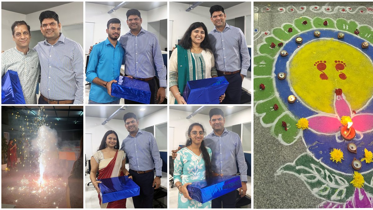 SpringPeople_SP's tweet image. Sharing smiles, sweets, and special moments, our SpringPeople family made this Diwali a festival to remember. This celebration reminded us that the brightest moments are the ones we share with the people who make work feel like home.
#DiwaliCelebration #HappyDiwali #SpringPeople