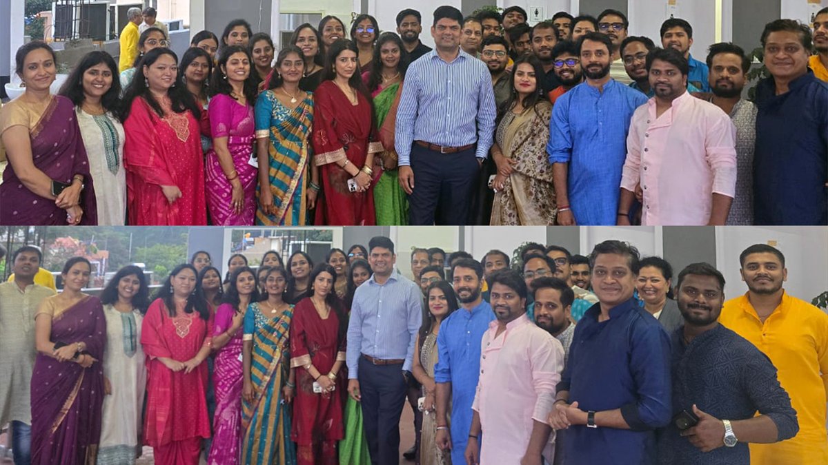 SpringPeople_SP's tweet image. Sharing smiles, sweets, and special moments, our SpringPeople family made this Diwali a festival to remember. This celebration reminded us that the brightest moments are the ones we share with the people who make work feel like home.
#DiwaliCelebration #HappyDiwali #SpringPeople