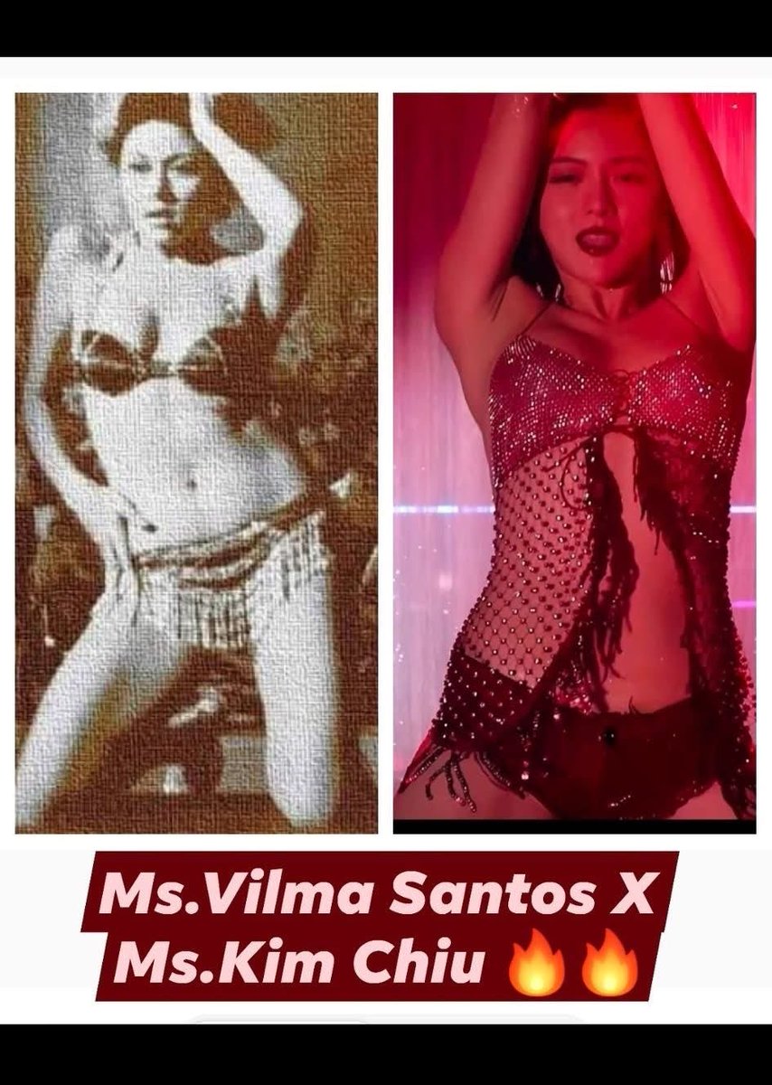 evely26621's tweet photo. Burlesk Queen 1977-was the major turning point in Vilma Santos’s career. A daring and career defining.
Alibi 2025-Kim Chiu
When pictures or vid clips of Kim’s pole dance started circulating on socmed, first thing that came to my mind “wow! mala burlesque dance of Ms. Vilma Santos https://t.co/waTrqjSbSt