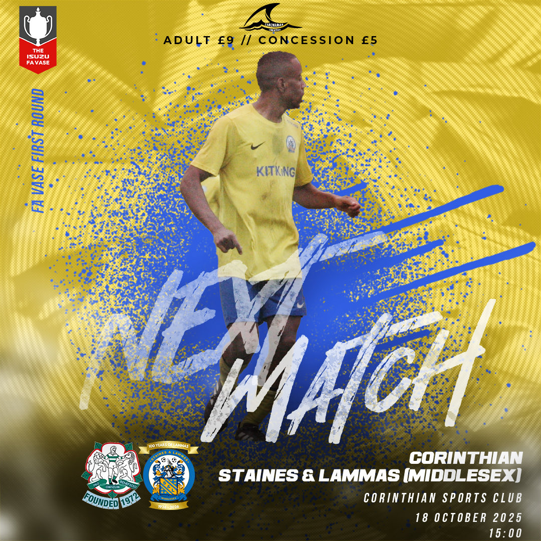 We are in FA Vase action tomorrow. 🏆

🔵🟡 | #UpTheLammas