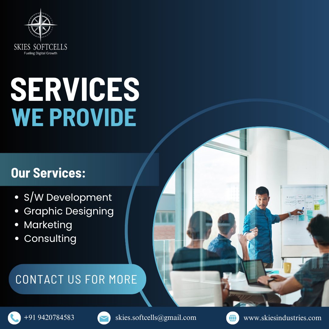 SkiesSoftcells's tweet image. One platform. Complete digital growth.

💻 Software Development
🎨 Designing
📈 Marketing
💬 Consulting
We create, code, and consult to transform ideas into impact.
#DigitalIntegrity #hardware #TechWithTrust #DigitalTransformation #skiessoftcells #softwaredevelopment