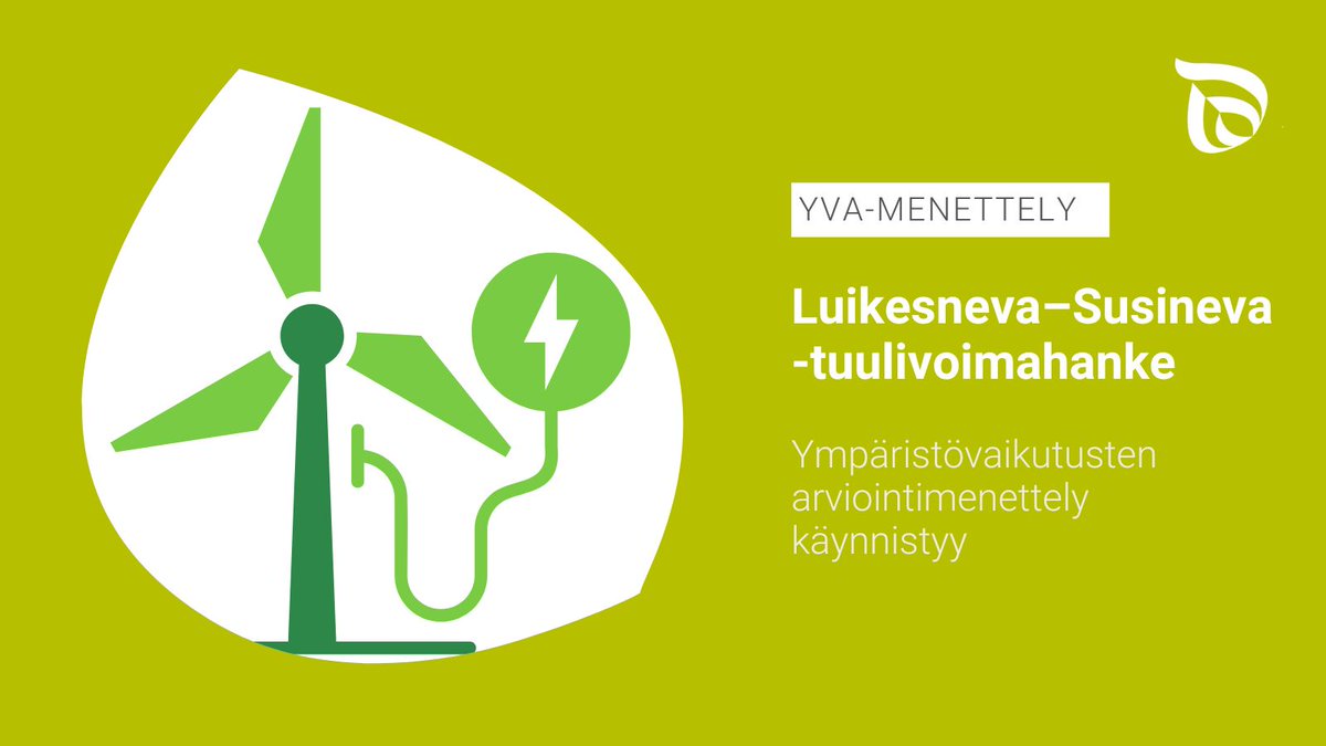 Elements Suomi Oy suunnittelee tuulivoimahankkeen rakentamista sekä hankkeeseen liittyvää voimajohtoa Ikaalisten ja Parkanon kaupunkien alueelle. 💨

Lue lisää: sttinfo.fi/tiedote/715366…