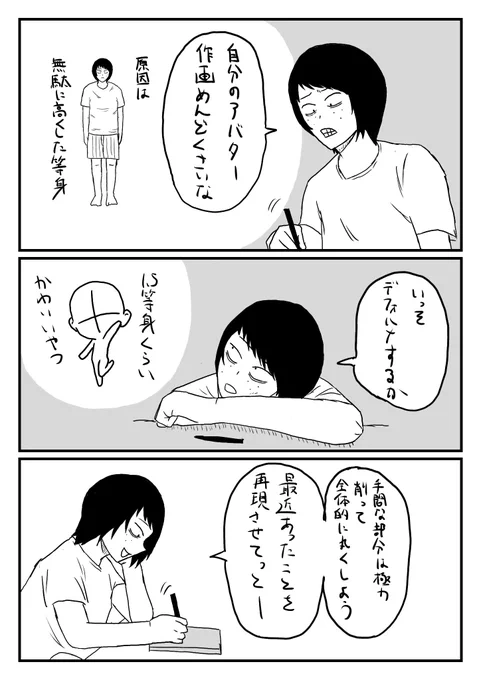 漫画の執筆スピードを上げるために、自身のアバターをデフォルメさせてみたよ!

キャラをデフォルメして描ける人ってすげえんだな、、

#漫画が読めるハッシュタグ
#コミックエッセイ 