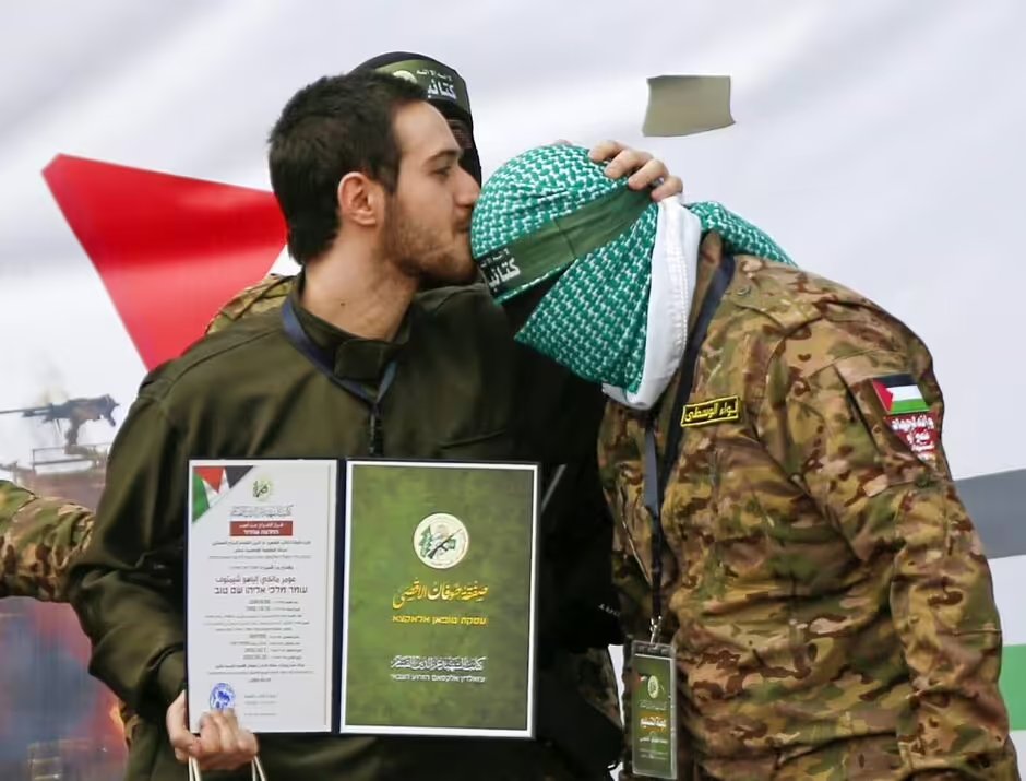 <a href="/HashTayeh/">Hash Tayeh</a> I will never forget all the hostage handover ceremonies, how they came out fresh, healthy, carrying goodie bags, certificates, some even kissed Hamas members and thanked them. The way Israel rejected this and called it “humiliating” says a lot. I will never forget those days.