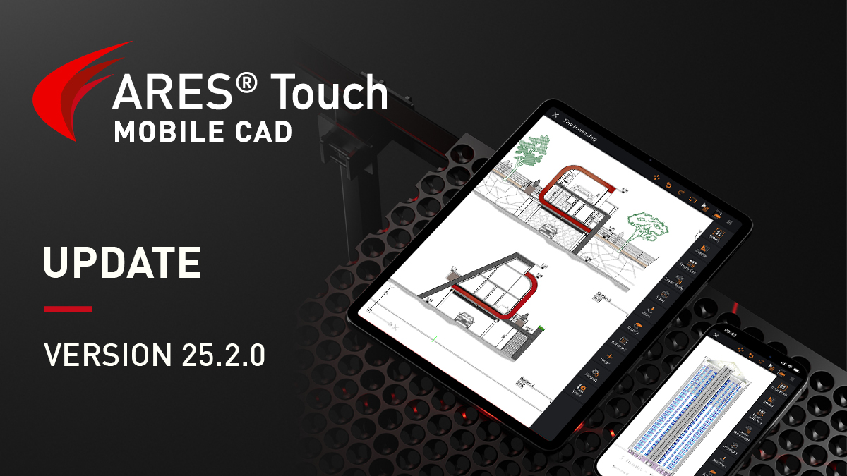 🚀 ARES® Touch v25.2.0 is here!
✨  New features:
✅  Layer States Manager
✅  GETDISTANCE: Multiple points input
✅  New design: Progress indicator

Explore more 👉 graebert.com/history/aresto…
#ARESTouch #MobileCAD