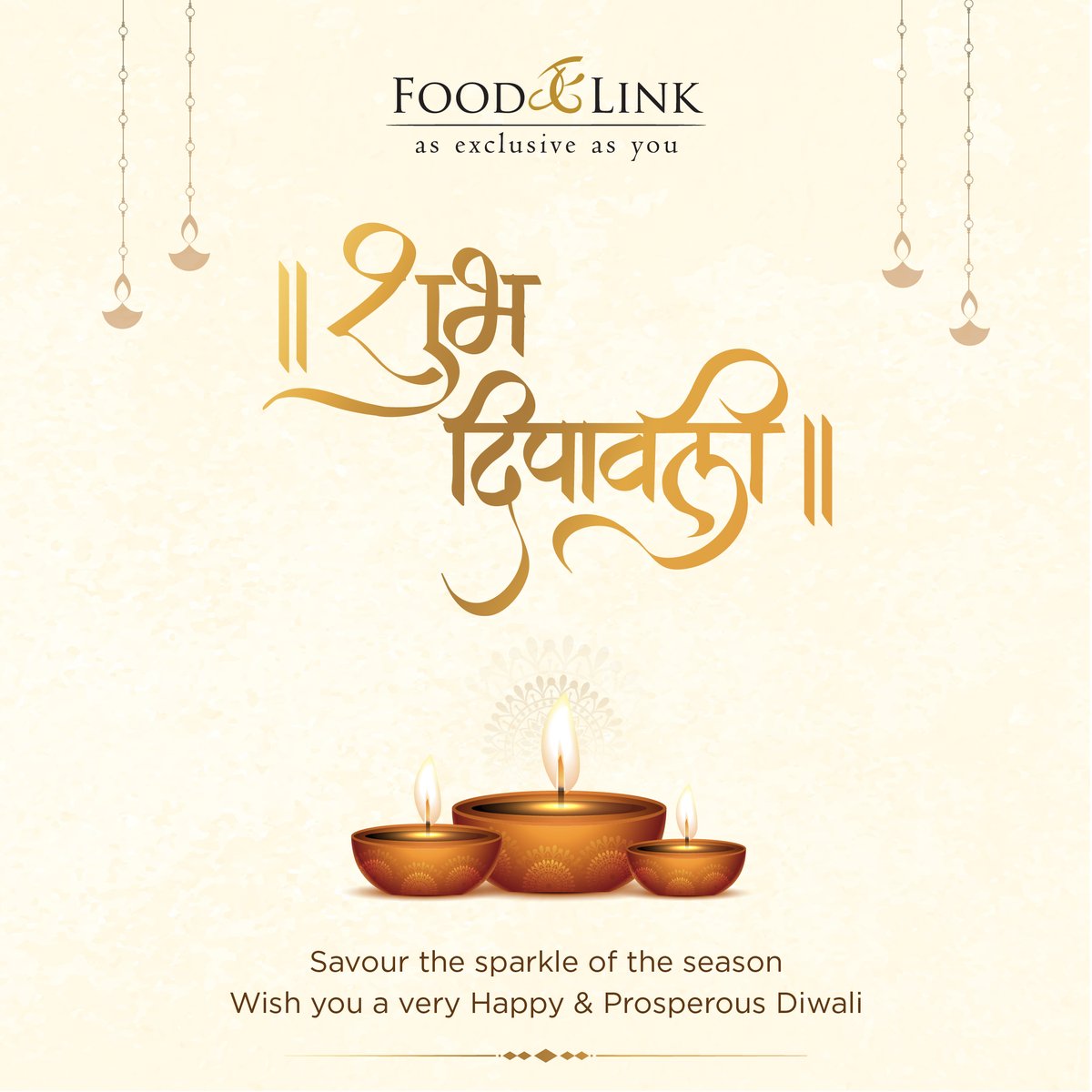 IndiaFoodlink's tweet photo. As the lights glow brighter and the air fills with celebration, we’re reminded that true festivity lies in moments shared, over stories, smiles, and food made with heart. ✨
Foodlink wishes you a Diwali filled with warmth, flavour, and joy.
#HappyDiwali #FoodlinkCelebrates https://t.co/Q5oZ5wQmuT