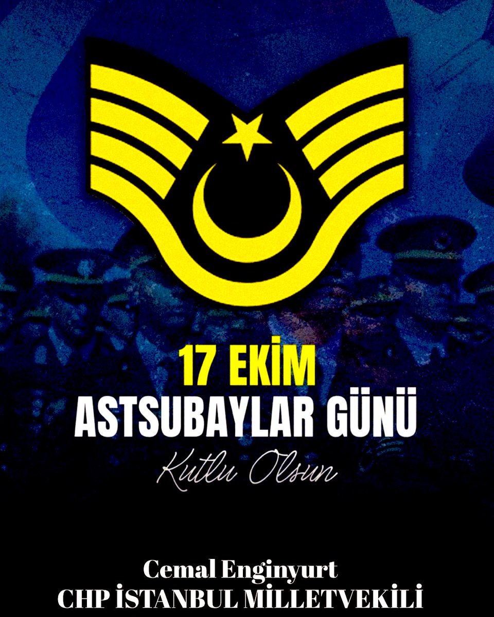 Vatanın her köşesinde fedakârlıkla görev yapan, disiplinin, cesaretin ve sorumluluğun timsali tüm Astsubaylarımızın Astsubaylar Günü’nü kutluyorum.