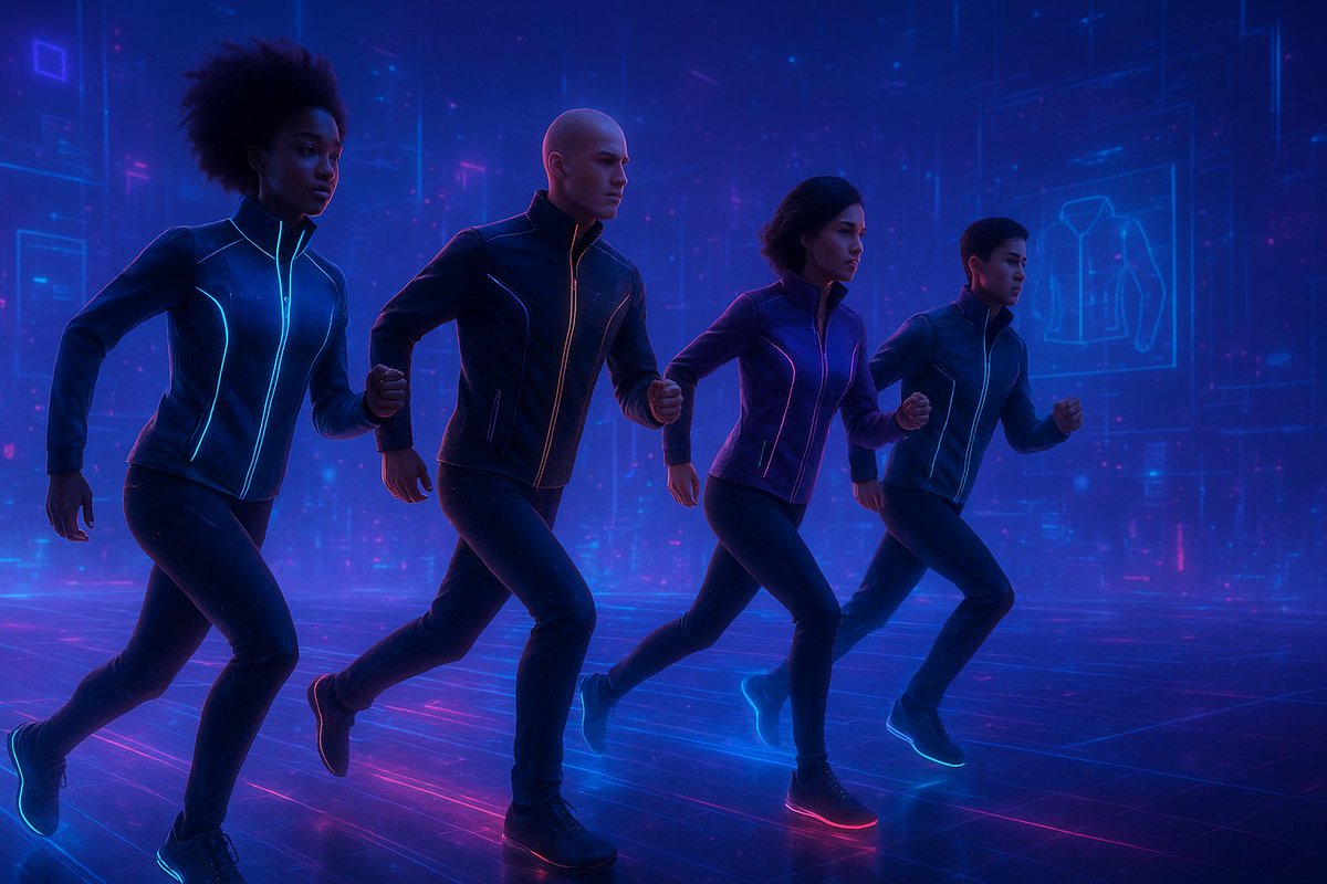 Samkhan37485972's tweet image. In the metaverse, every step lights up your story. 💫

These aren’t just sneakers — they’re kinetic art, coded with energy, emotion, and identity.

Run through worlds powered by motion, and let your light define the path. ✨

#MetaverseFashion #DigitalSneakers #Web3Style