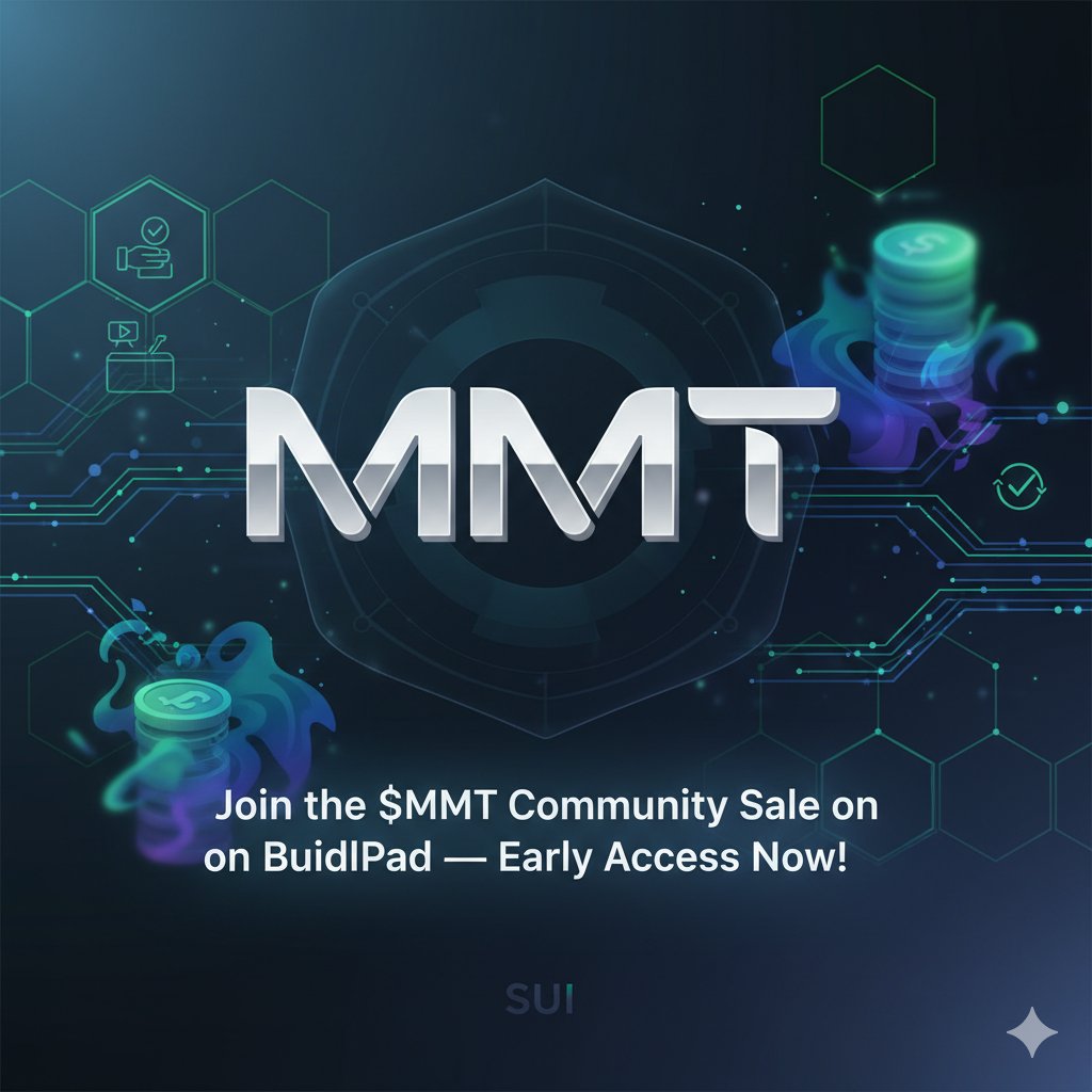 ParthoR7's tweet photo. The community-driven $MMT token launch via BuidlPad offers real users exclusive early access to participate in shaping the future of DeFi on Sui. Join the movement and be part of Sui’s leading DEX, backed by top investors like Coinbase Ventures and OKX Ventures. #Momentum #MMT https://t.co/amvnDlw7lS