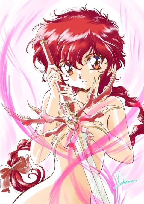 何はともあれ、新作の情報が出てきてくれてオジたん安心しましたよ #魔法騎士レイアース
