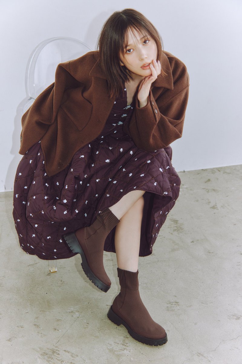 emmi eco knit boots 💛 emmiの大ヒットアイテムecoニットブーツ 新色