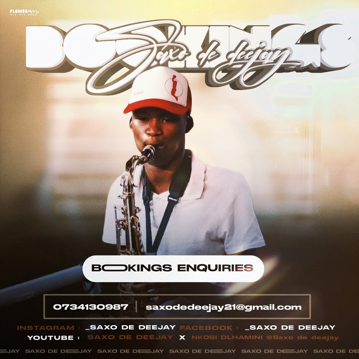 Njabulo Nkosiπ· (@saxodedeejay) on Twitter photo Am A Saxophonist Who Plays At:
-Vacations
-Parties
-Resturants
-Weddings
-Anniversaries.
WE AVAILABLE FOR BOOKINGS:
+27 73 413 0987 / +27 69 453 1800
saxodedeejay21@gmail.com
ππΏβ€οΈ. Am A Saxophonist Who Plays At:
-Vacations
-Parties
-Resturants
-Weddings
-Anniversaries.
WE AVAILABLE FOR BOOKINGS:
+27 73 413 0987 / +27 69 453 1800
saxodedeejay21@gmail.com
ππΏβ€οΈ.