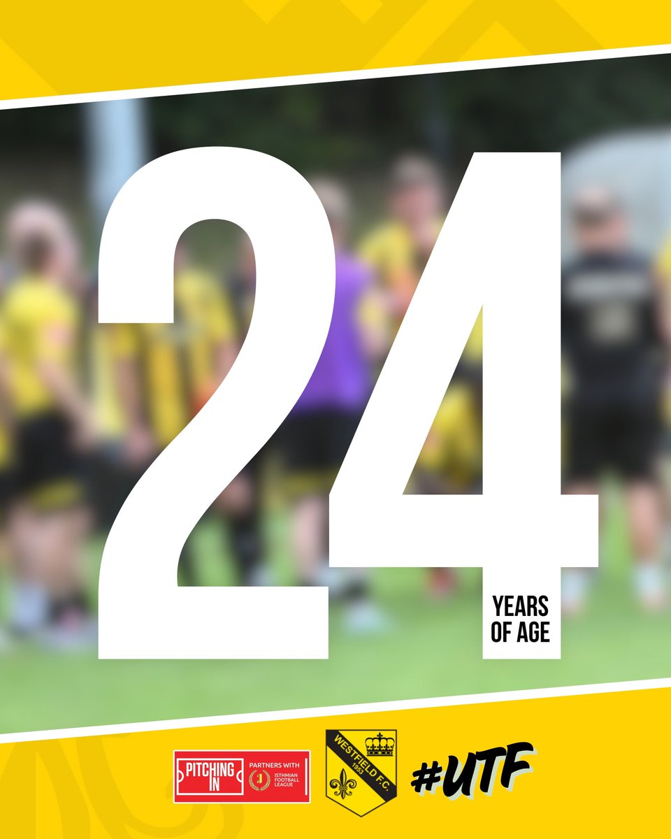 Field's starting XI for Tuesday's 3-2 victory over AFC Portchester shared an average age of 24, with the game's winning goal bagged by 18-year-old Tom Dryer 😮‍💨

🟡⚫

<a href="/IsthmianLeague/">The Pitching In Isthmian League</a>

#westfieldfc