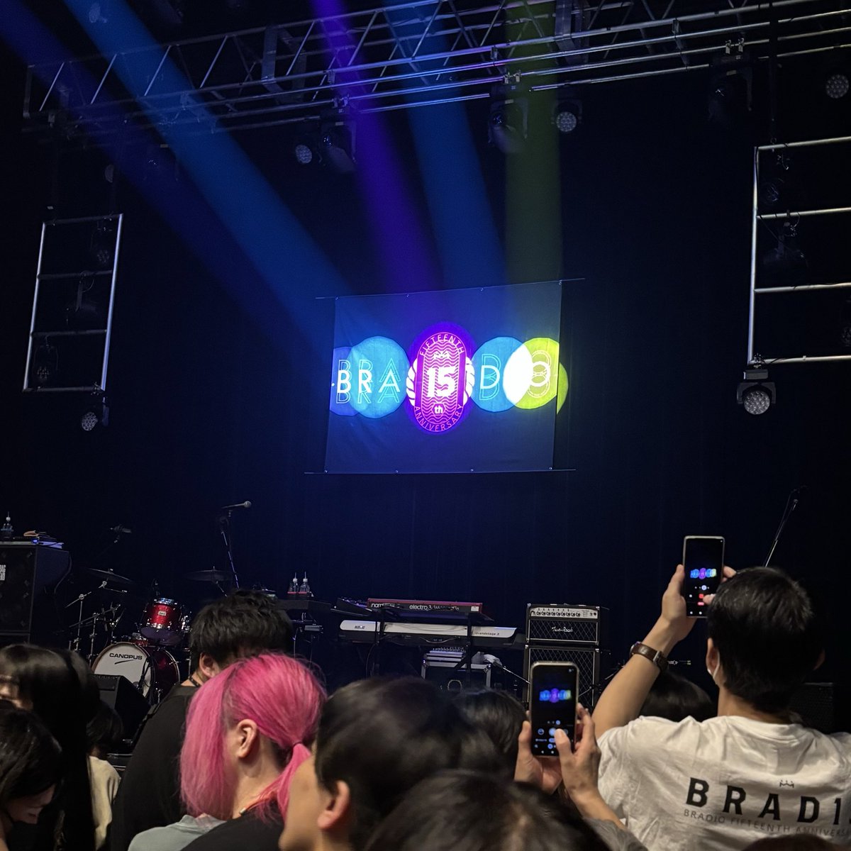 BRADIO Zepp Shinjukuナイスファンキーでした！アルバム「FUNK FIRE」の曲がいい具合に育ってますな☺️どの曲も良かったけど、My fantasyのギターソロ、痺れました🎸 #BRADIO #FUNKFIRE