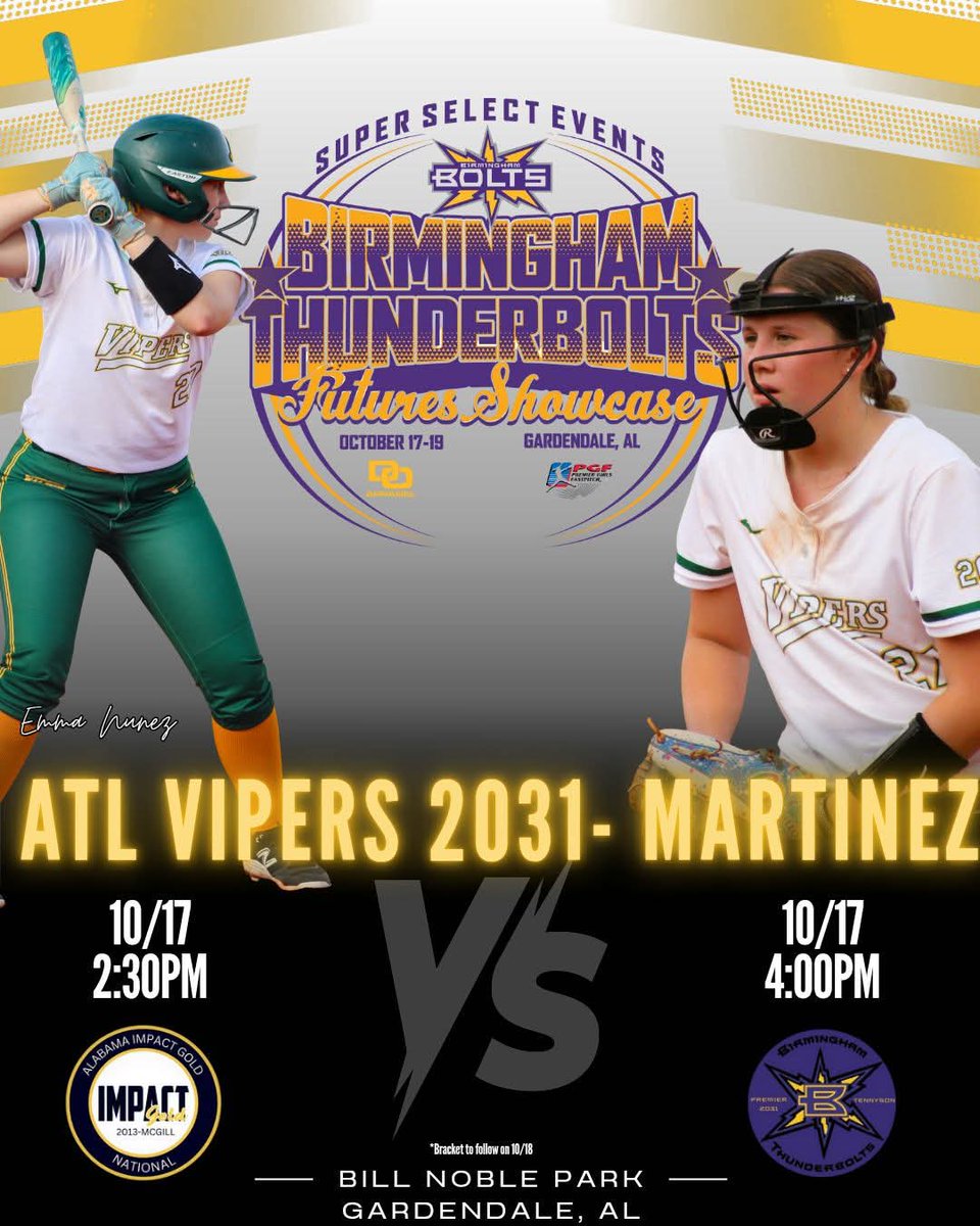 It's go time! 💪😎
#bethestandard  <a href="/thevipernation/">Atlanta Vipers Fastpitch</a>